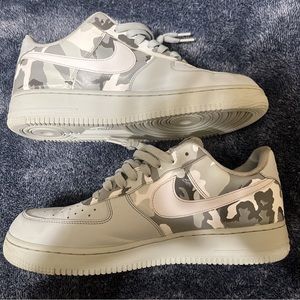 Nike Air Force 1 reflective camo